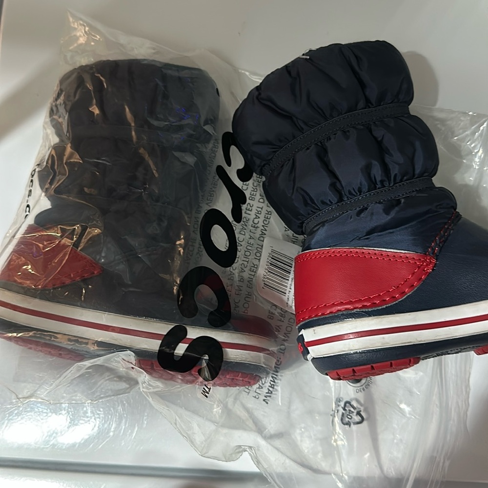Crocs Rain Boots for Toddler size C 7